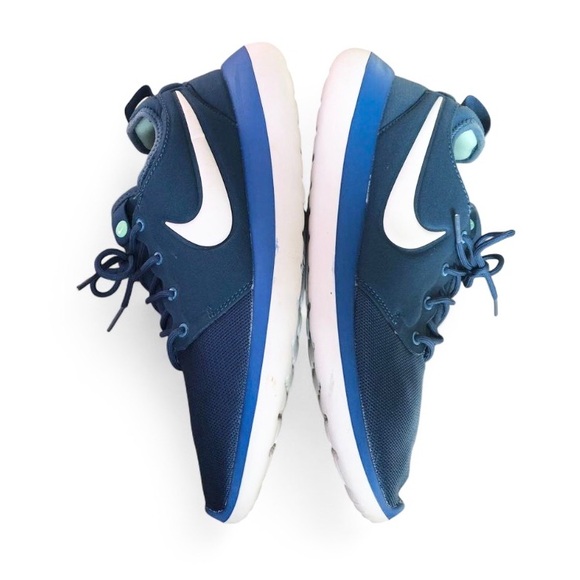 Nike Mens Roshe Two 844656-402 Industrial Blue White Athletic Shoes Sz 10.5. - Picture 6 of 9